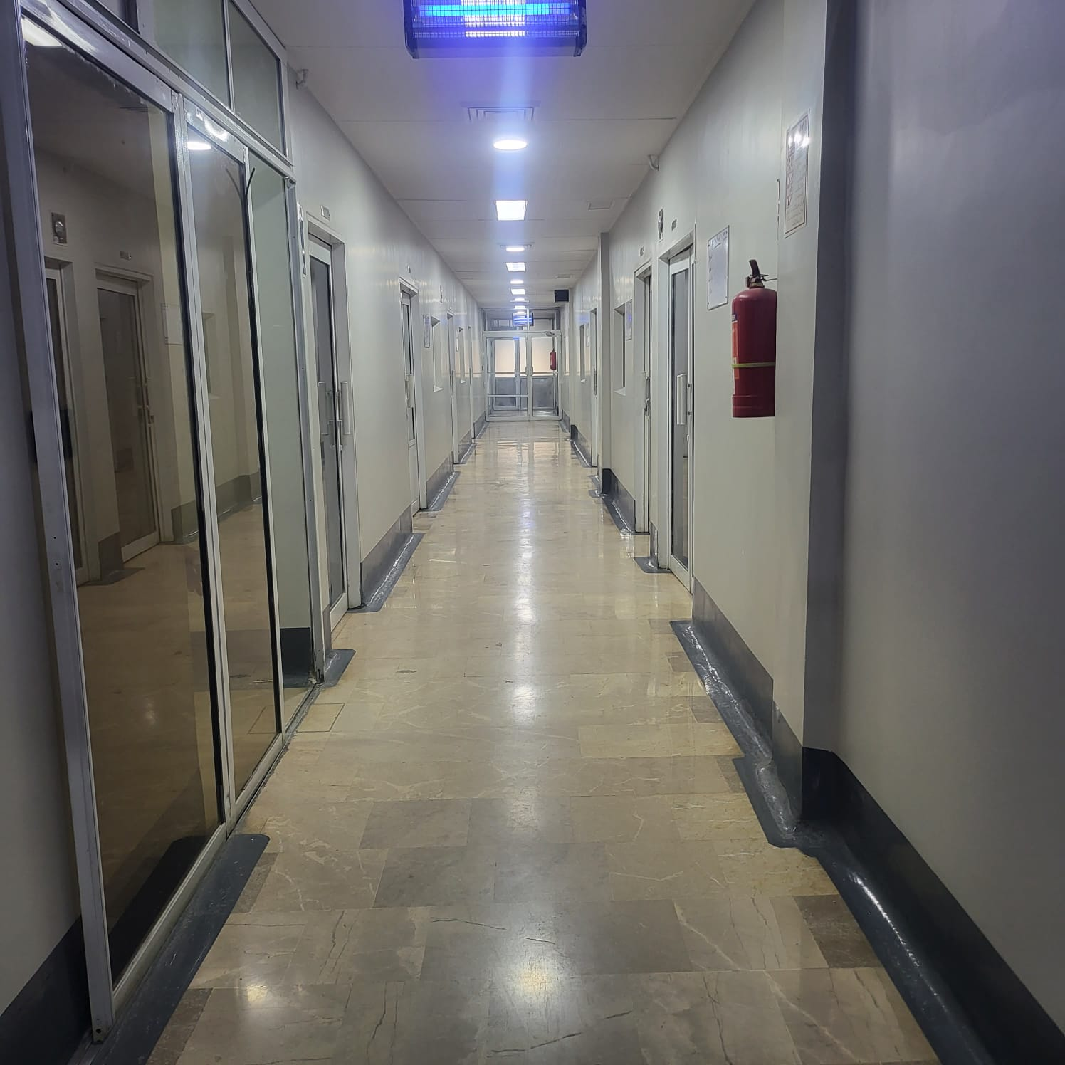 Jfrin clean corridor and manufacturing area